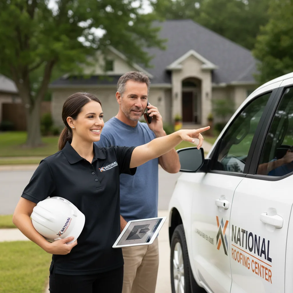 National Roofing Center customer support in Parsonsfield